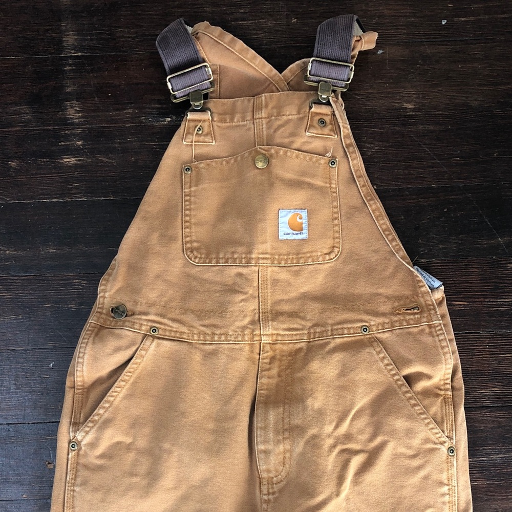 Carhartt boys overalls size 12